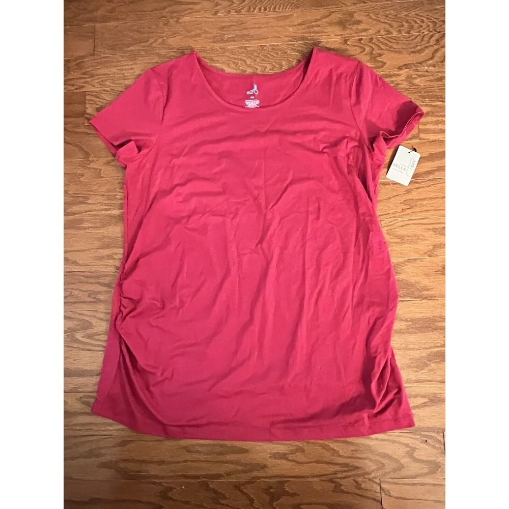 Belle Sky Women's Maternity Short Sleeve‎ Top Shirt Size XXL New with Tag